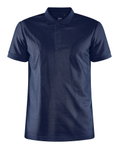 Craft Sport Polo Core Unify (functional recycled polyester) mélange blue Men